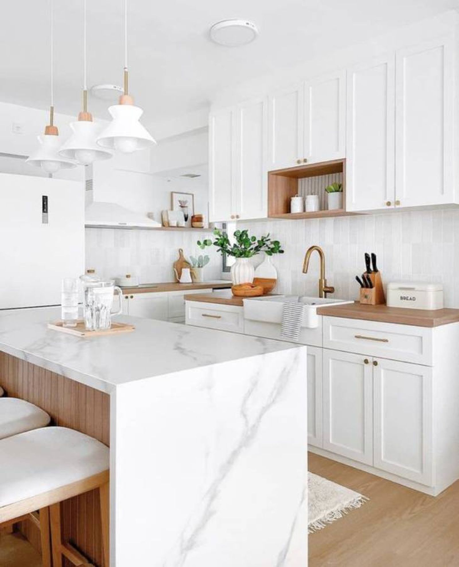 cocina piedra sinterizada Pinterest