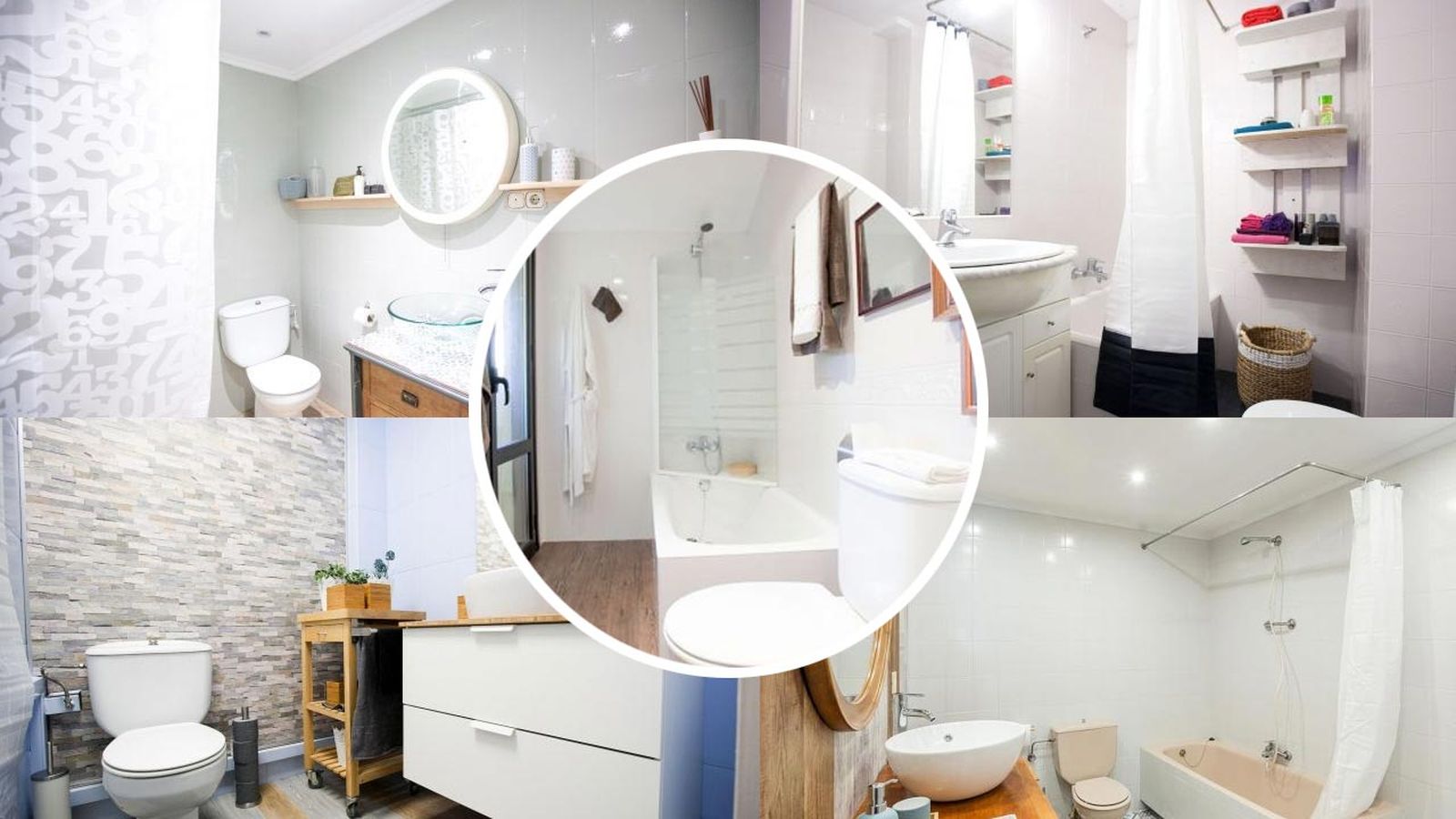 los cinco banos mas populares de Decogarden