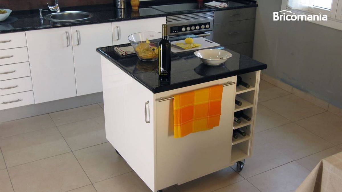 isla cocina con ruedas xl
