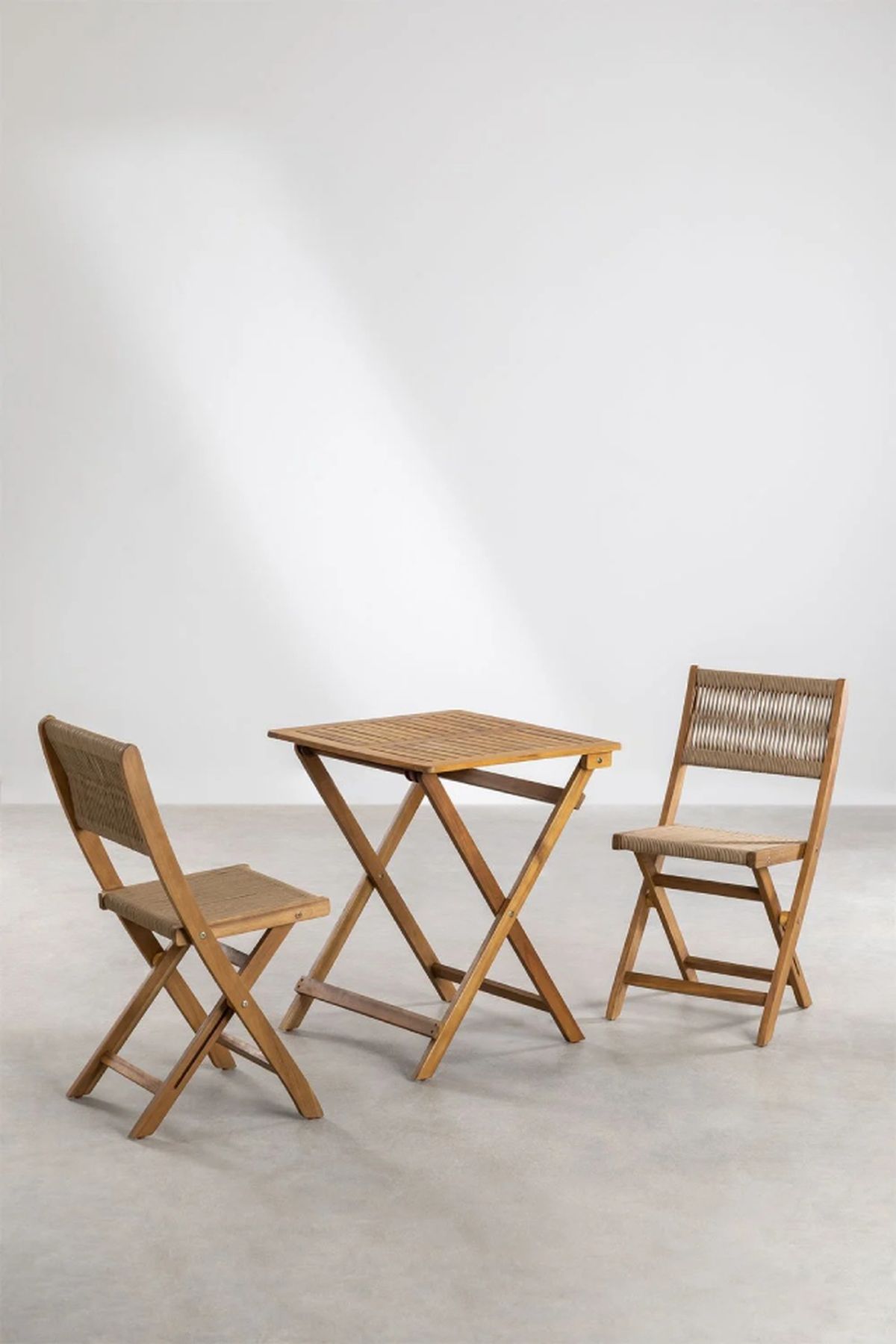 Set de Mesa y 2 Sillas de Jardín Plegables Delawer Supreme sklum