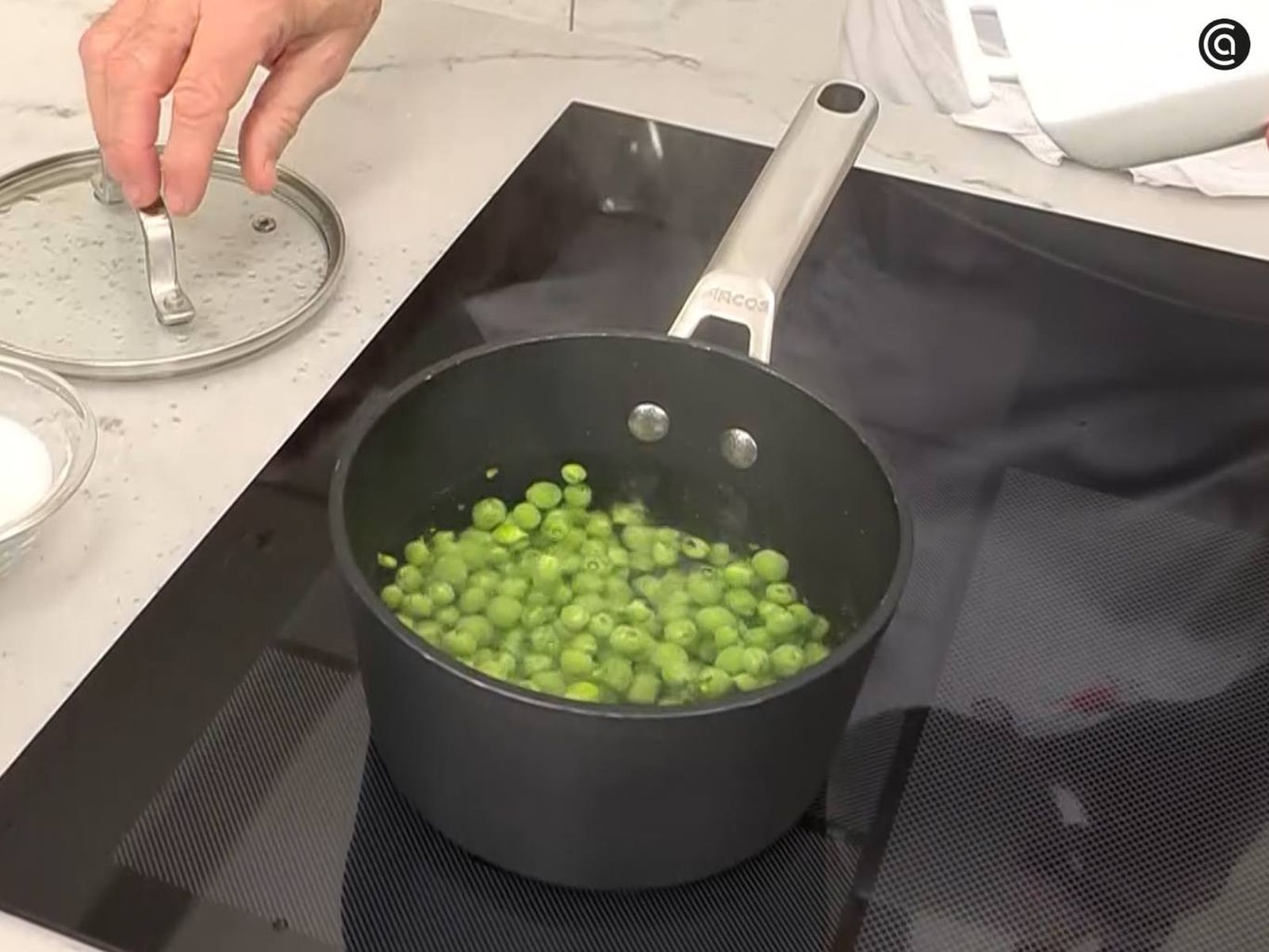 Cocina los guisantes