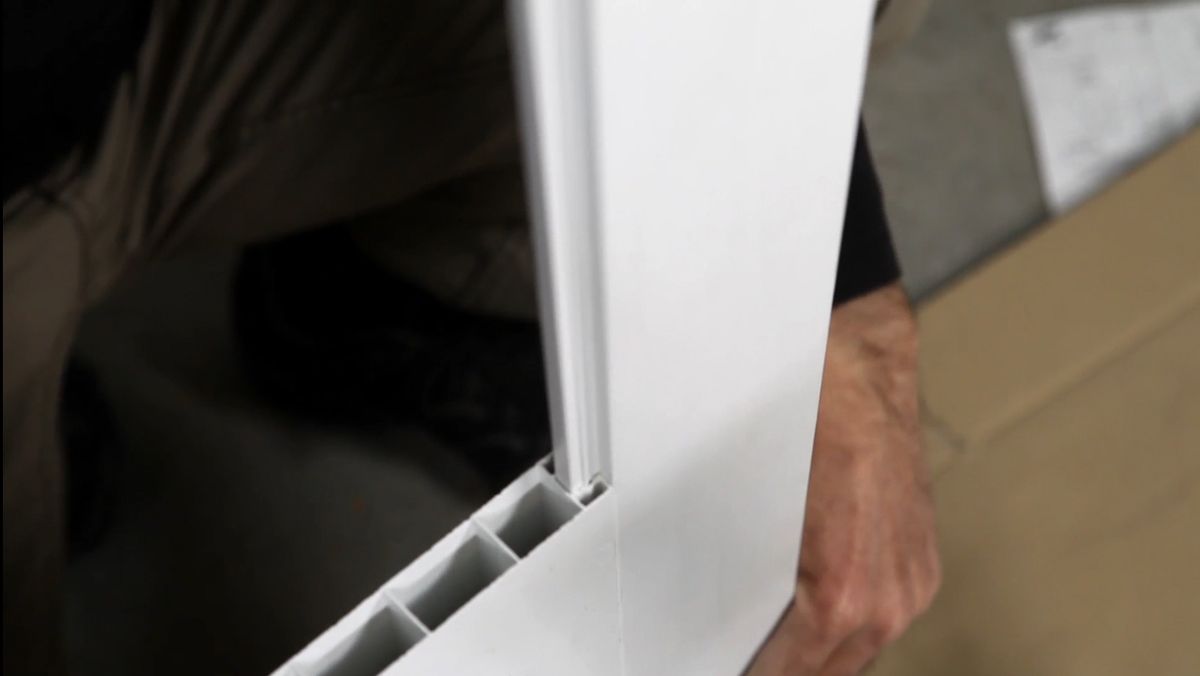 Montar un armario de lavandería paso 4