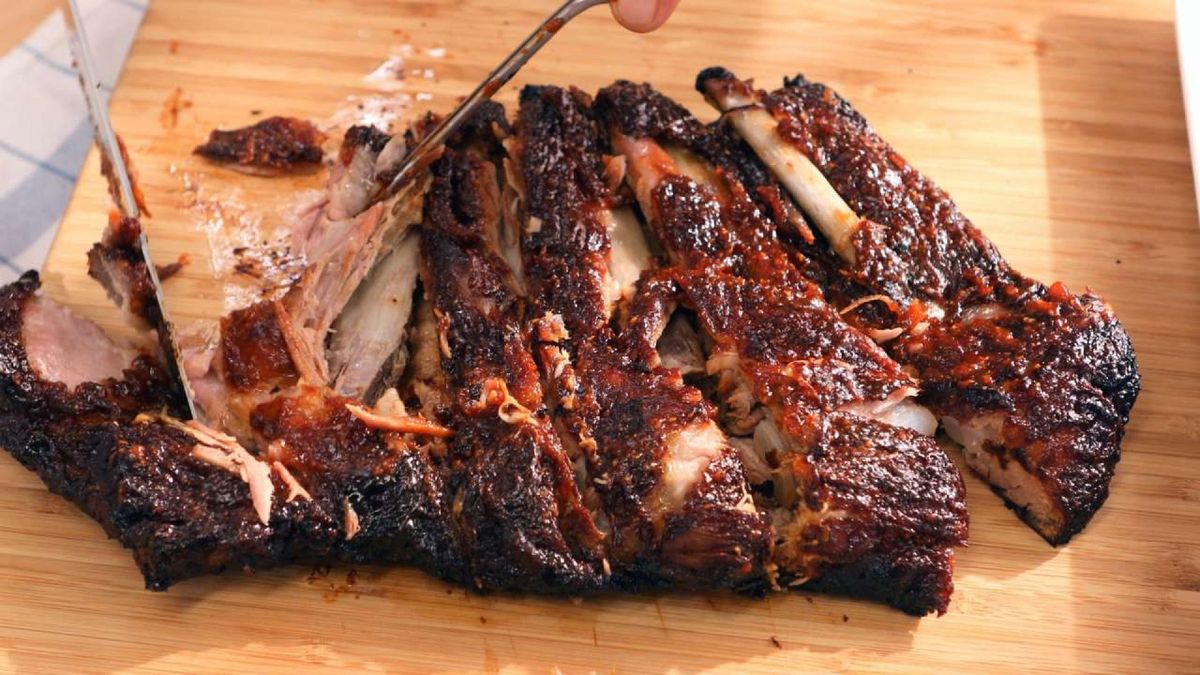 Costillas barbacoa al horno   Paso 4