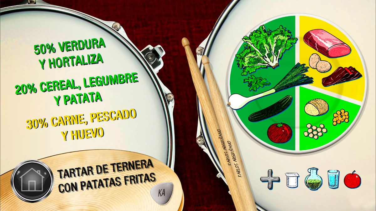 tartar ternera plato