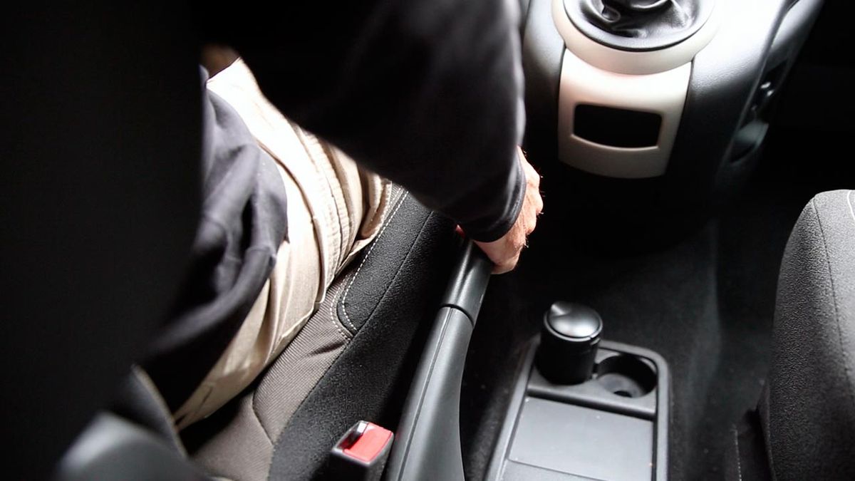 Cómo utilizar un caballete con cremallera paso 2