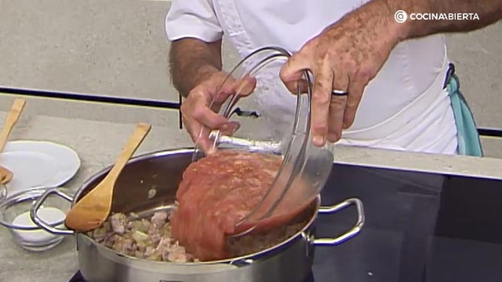 receta fideos cazuela costilla ka paso 5