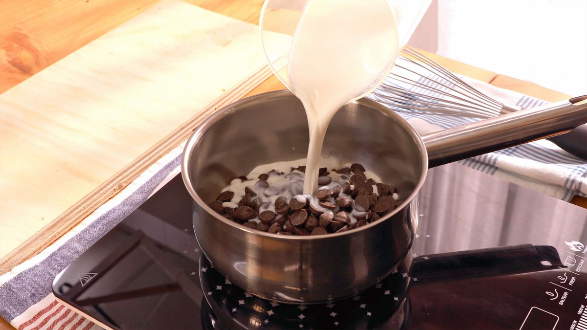 churros con chocolate  paso 5