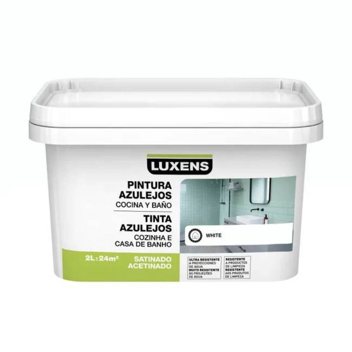 Pintura para azulejos LUXENS.
