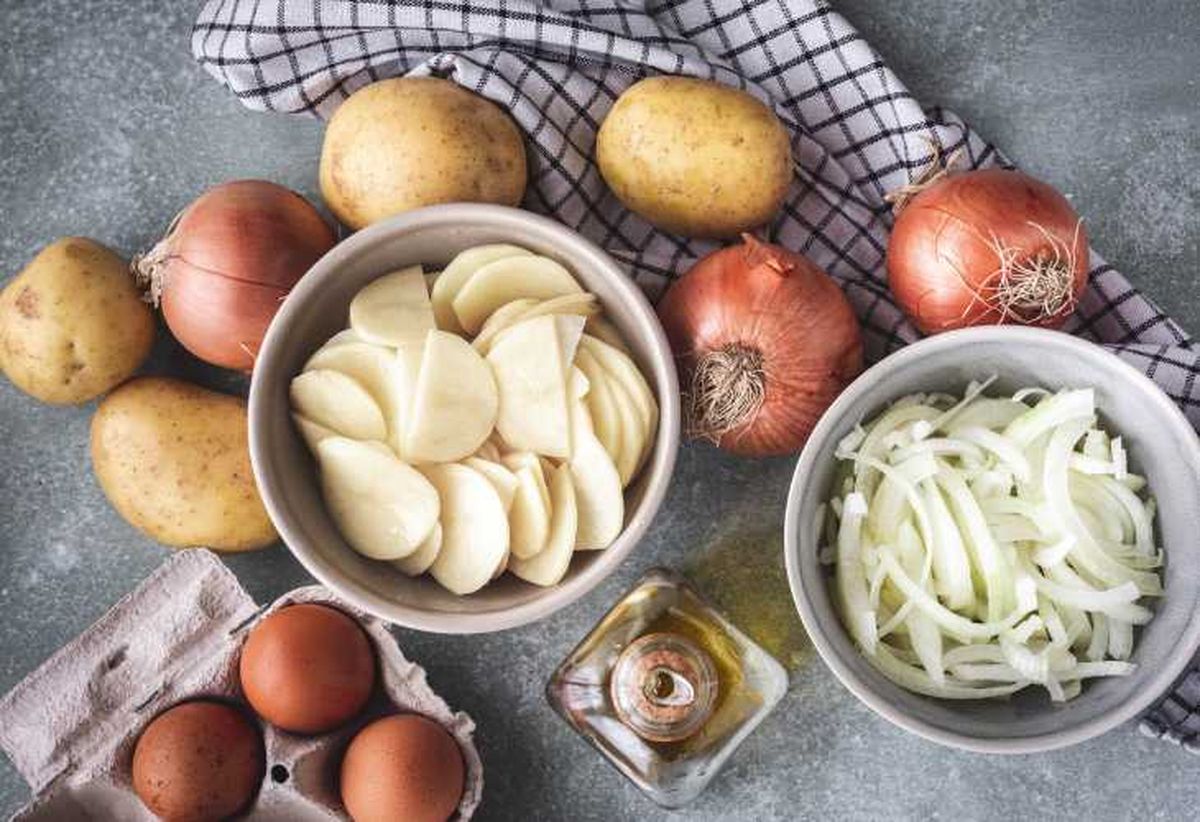 tortilla de patatas ingredientes