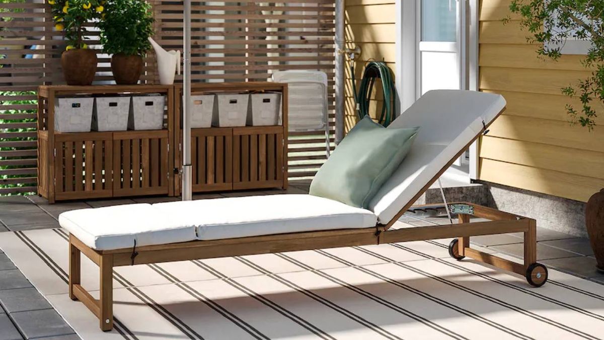 Tumbona NÄMMARÖ de IKEA.