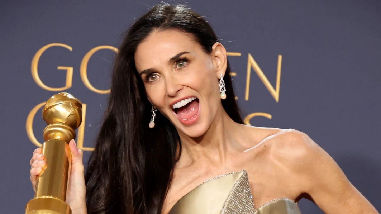 Demi Moore espléndida a sus 62 años Foto / Getty Images
