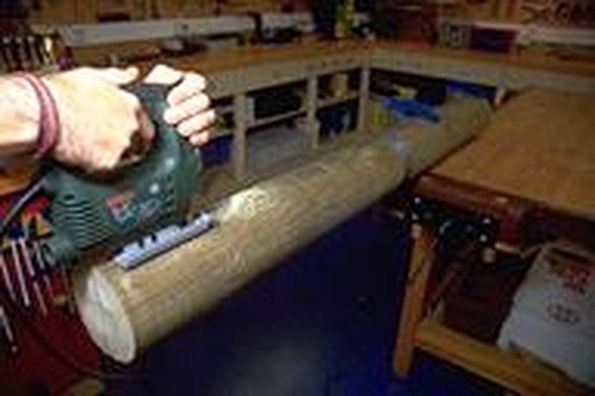 Cómo hacer una lámpara de jardín paso 1