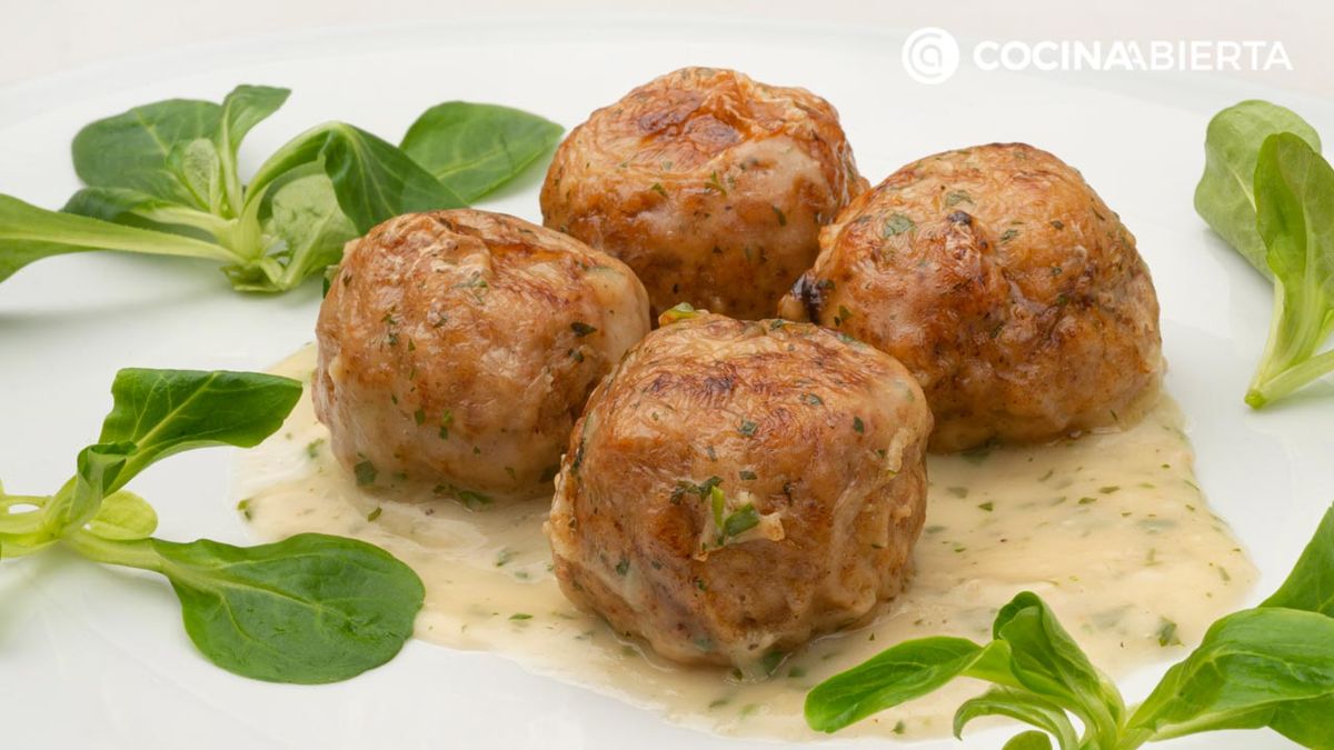 albondigas gratinadas al horno con salsa veolute receta karlos arguinano karl67750320