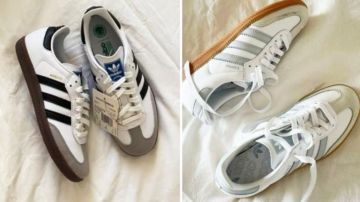 Esta guía es apta para limpieza de Adidas Samba blancas, negras y cualquier color / Imagen: Pinterest.