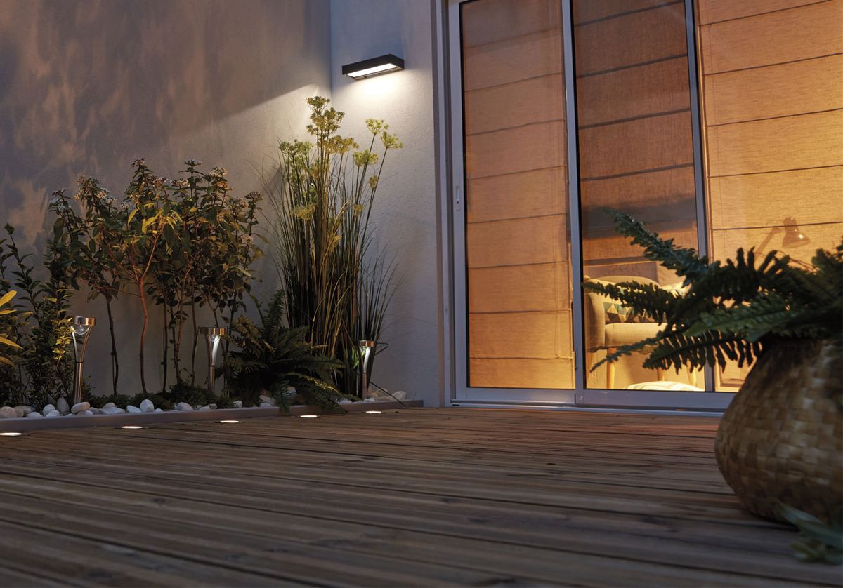 lamparas solares apliques columnas luz potente 2