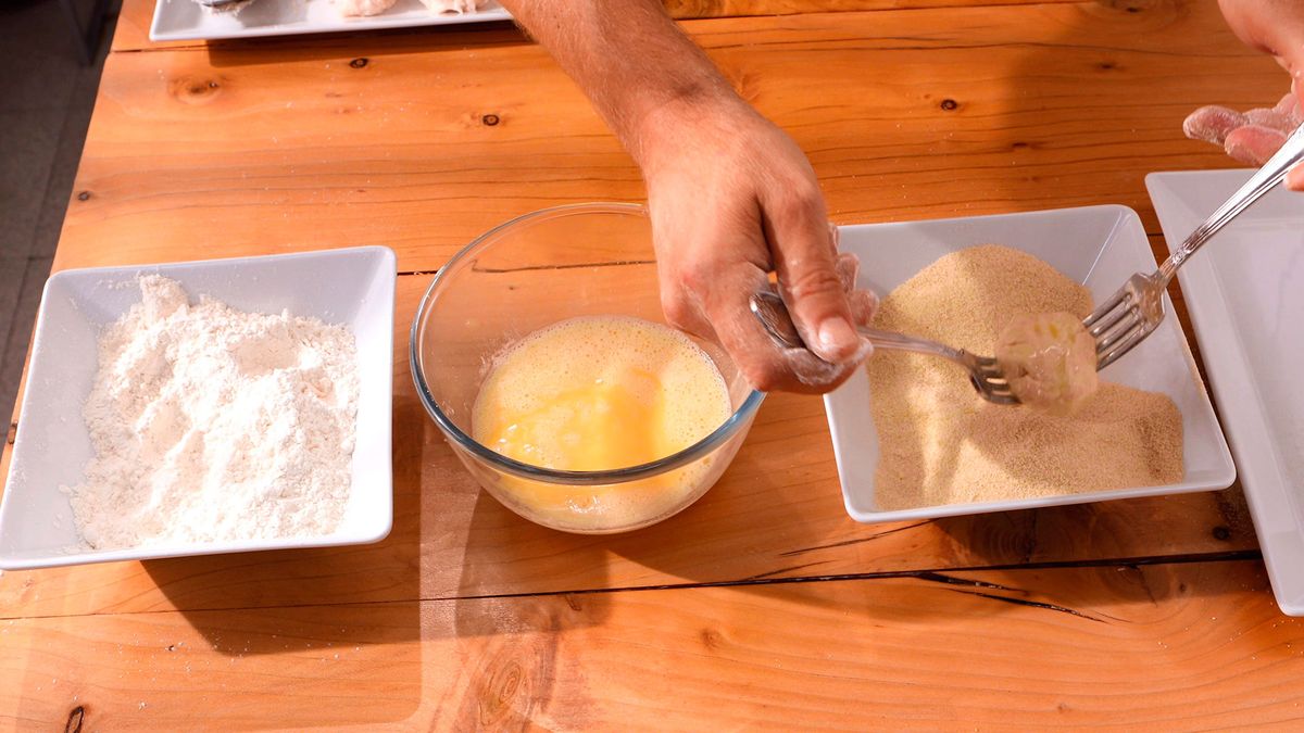 Nuggets de pollo   Paso 4