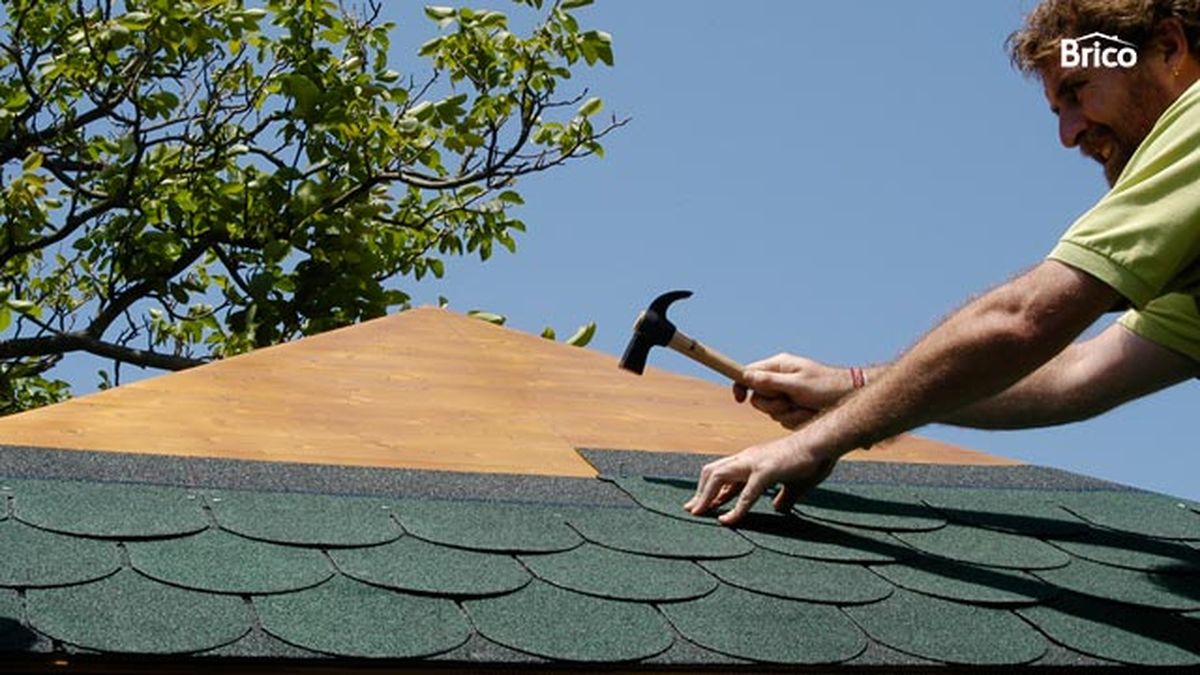 Cubierta de cenador paso 8