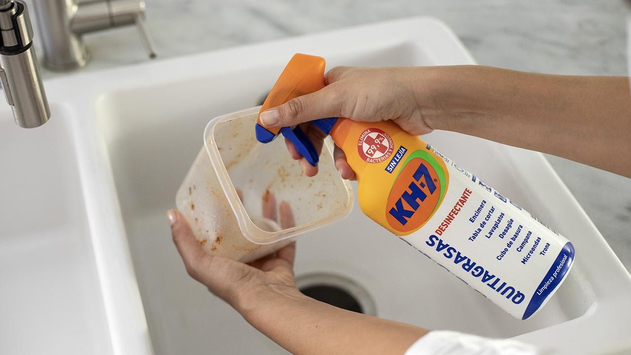 como limpiar desinfectar tu cocina desinfectante