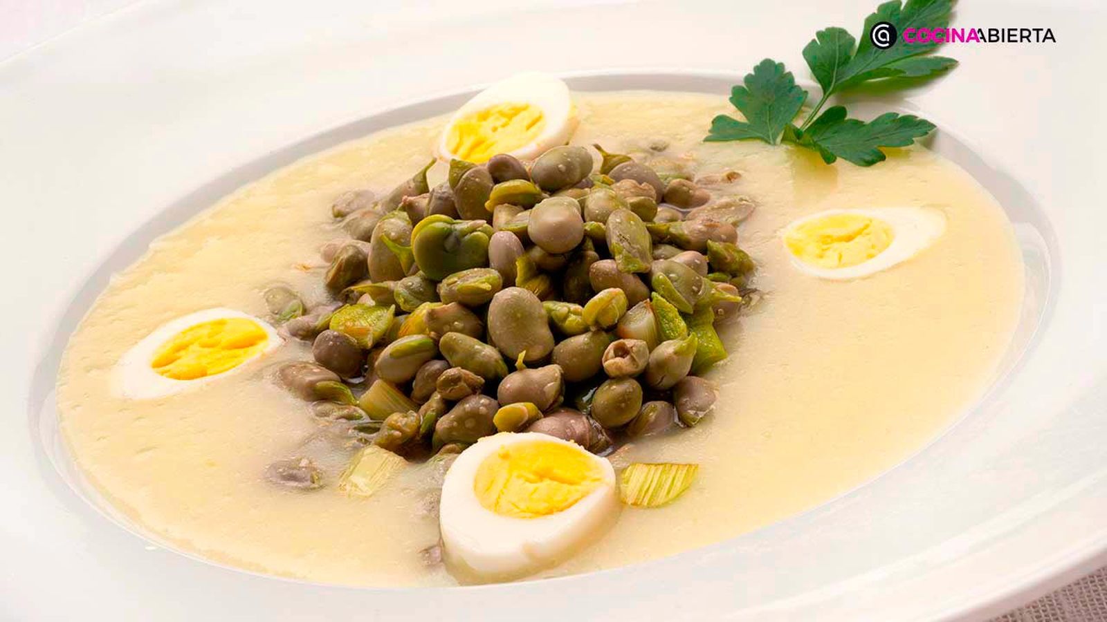 receta habitas salteadas crema patata ka