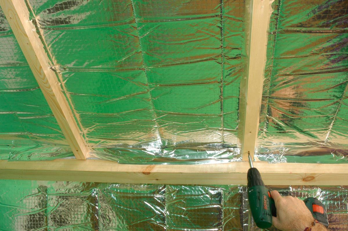 Colocación de manta aislante paso 9