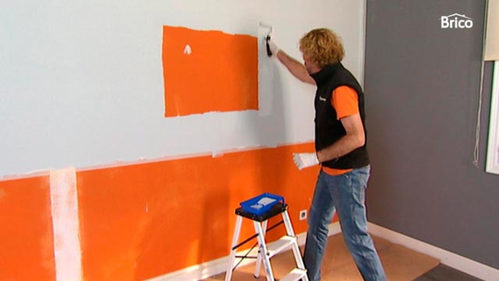 Empapelar la pared paso 1