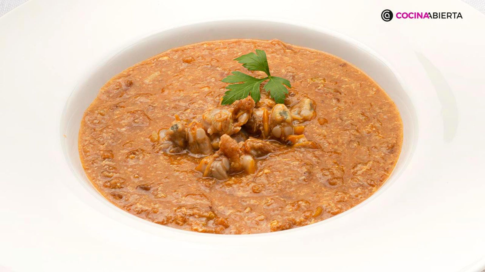 receta sopa pan berberechos ka