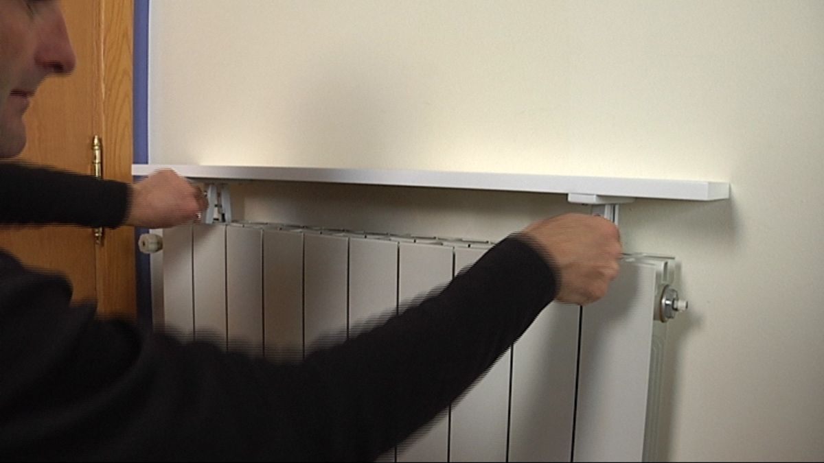 Balda sobre radiador   paso 8