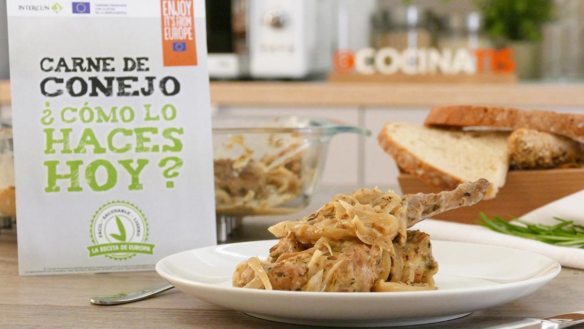 Receta de carne de conejo a la mostaza  paso 6