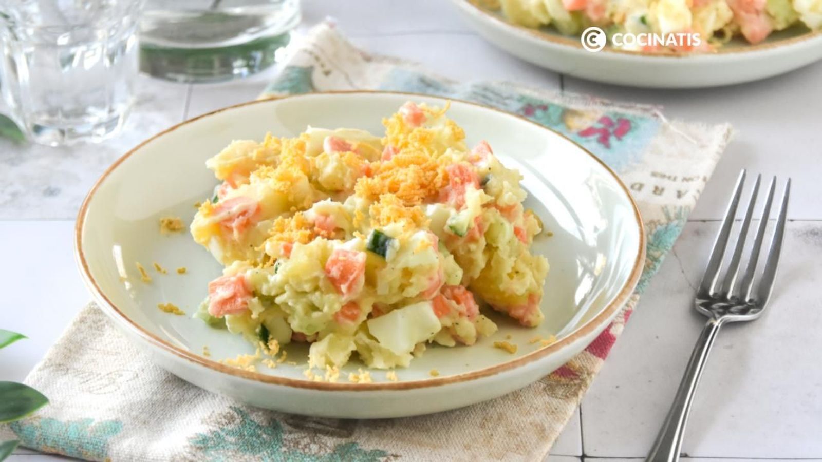 Ensalada coreana de patata