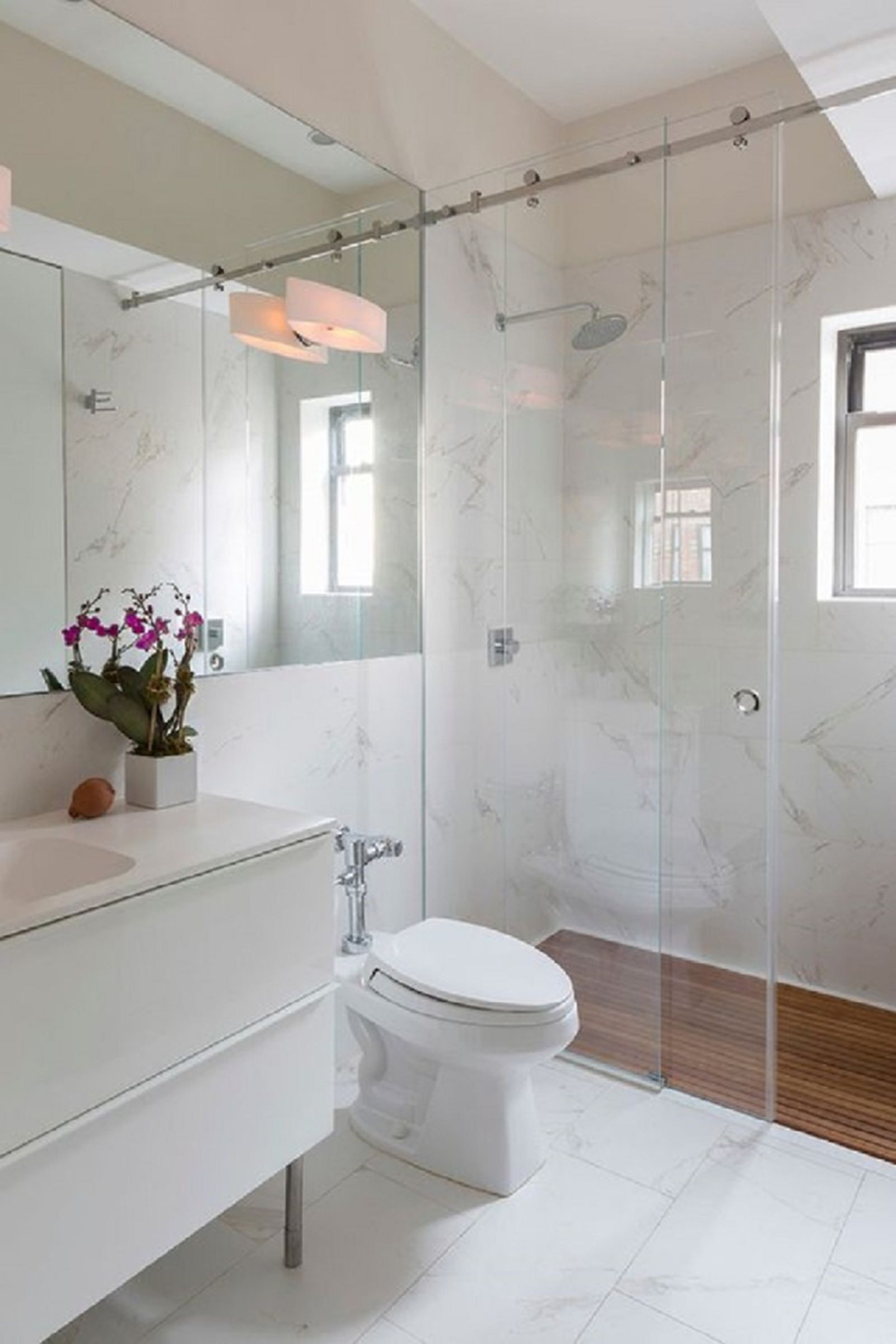 10 baños modernos con ducha que te encantarán 4