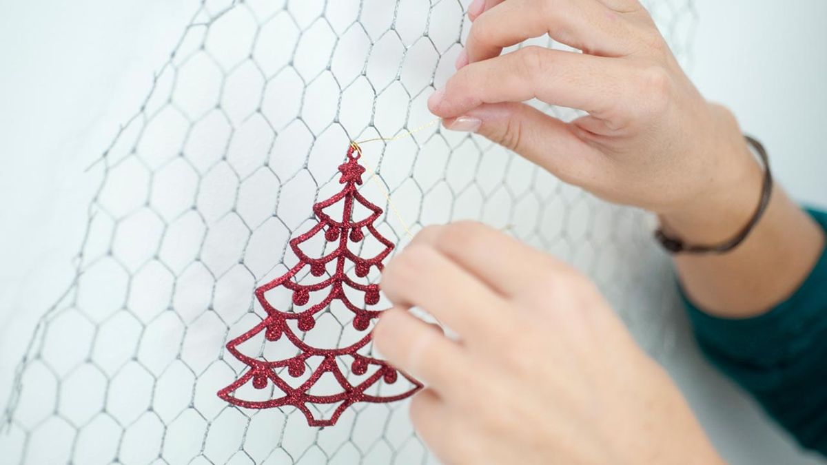 Bricomania 672 Arbol de navidad de malla p5