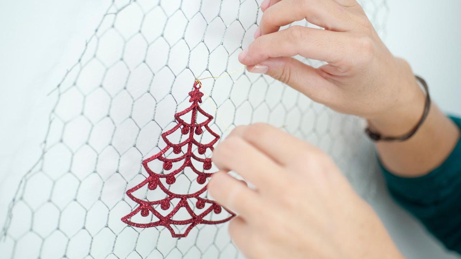 Bricomania 672 Arbol de navidad de malla p5