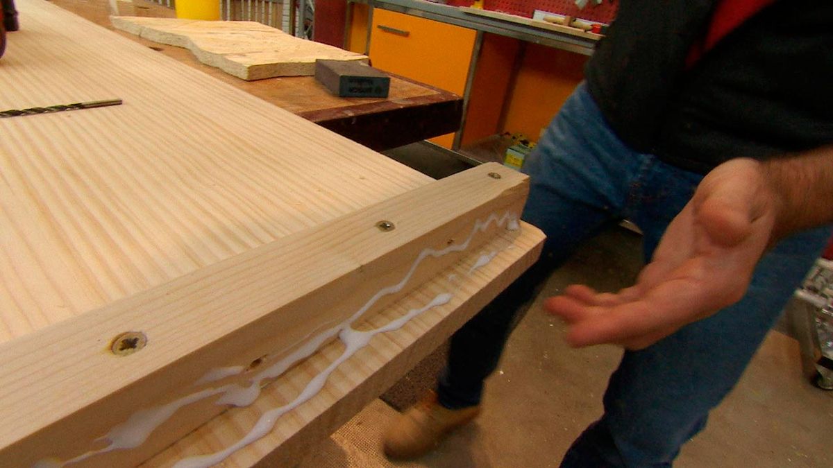 Cómo hacer un diván de madera paso 3