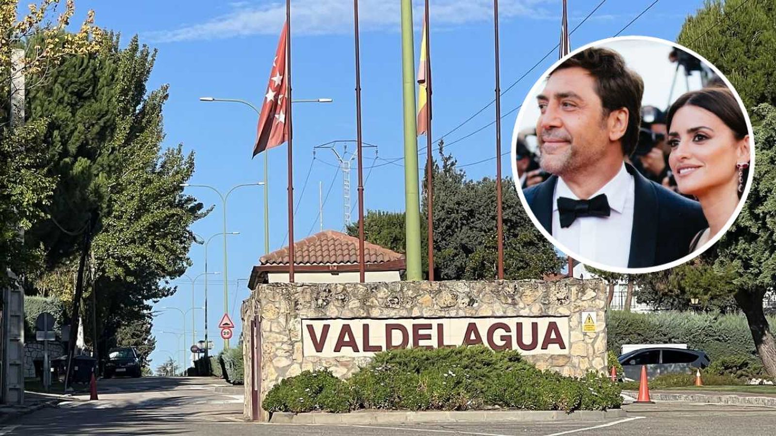La Urbanización Valdelagua donde residen Penélope Cruz y Javier Bardem. / Fotos: Expansión y Getty Images.