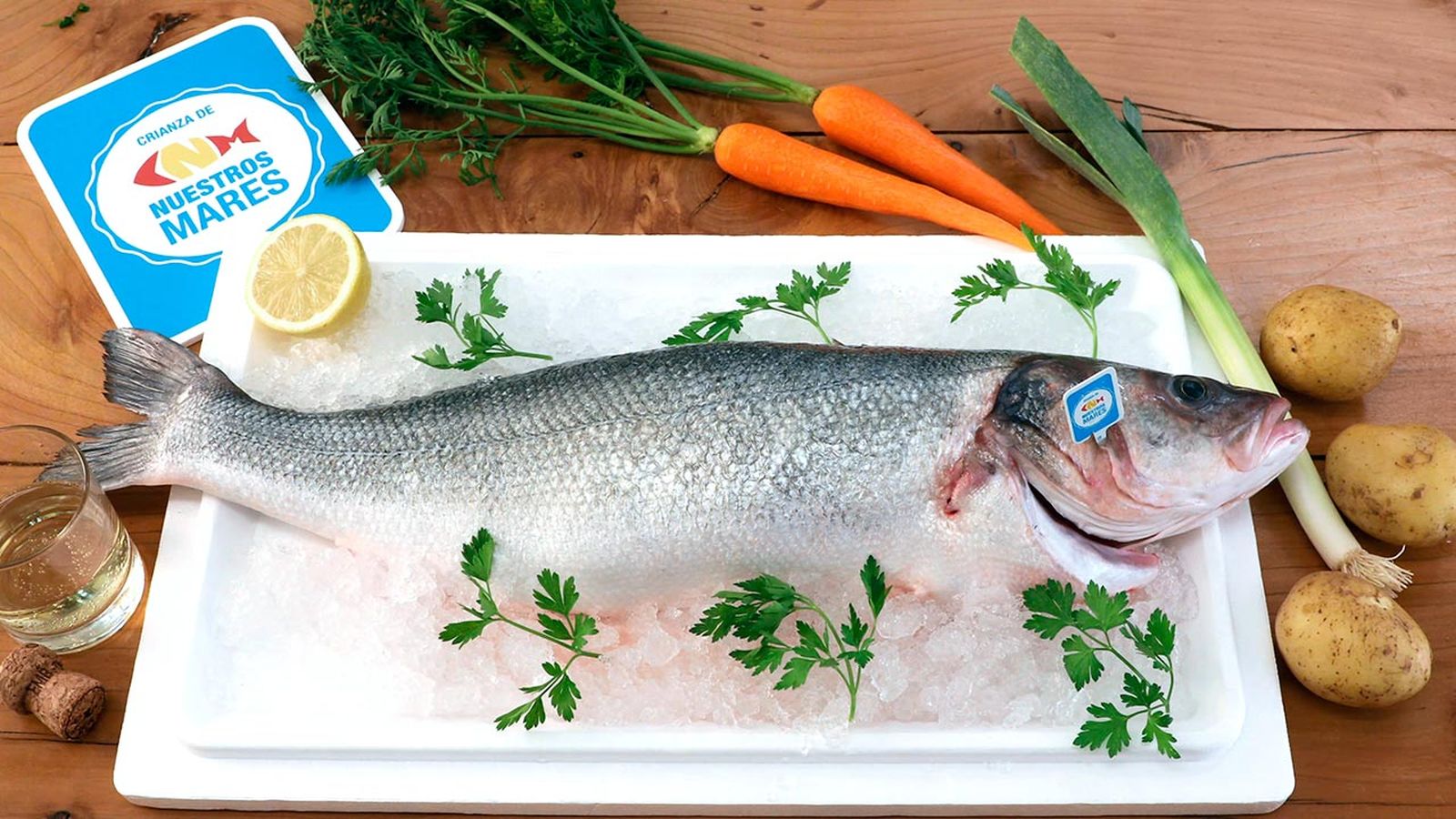 Artículo sobre lubina, pescado blanco bajo en grasa