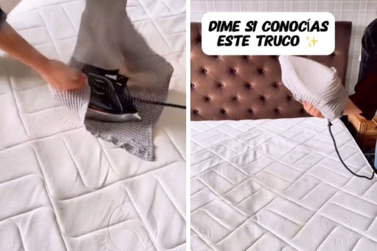El truco que usan los hoteles para limpiar sus colchones