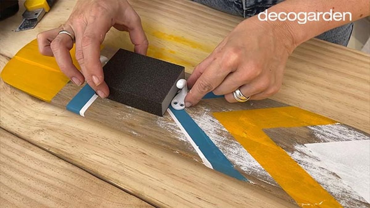 Pintar un deco decoracion marinera paso 9