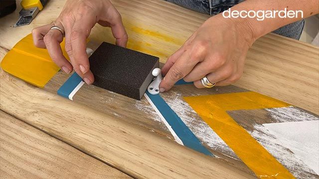 Pintar un deco decoracion marinera paso 9