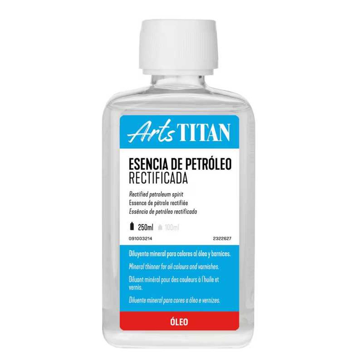 Esencia de petróleo rectificada de Titan.