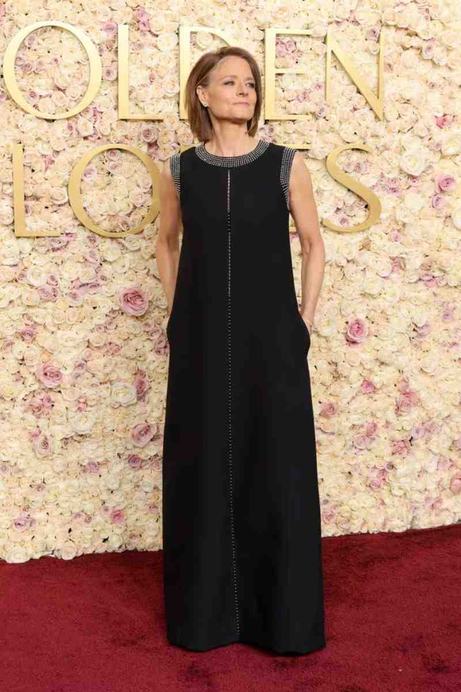 Jodie Foster en los Globos de Oro 2025