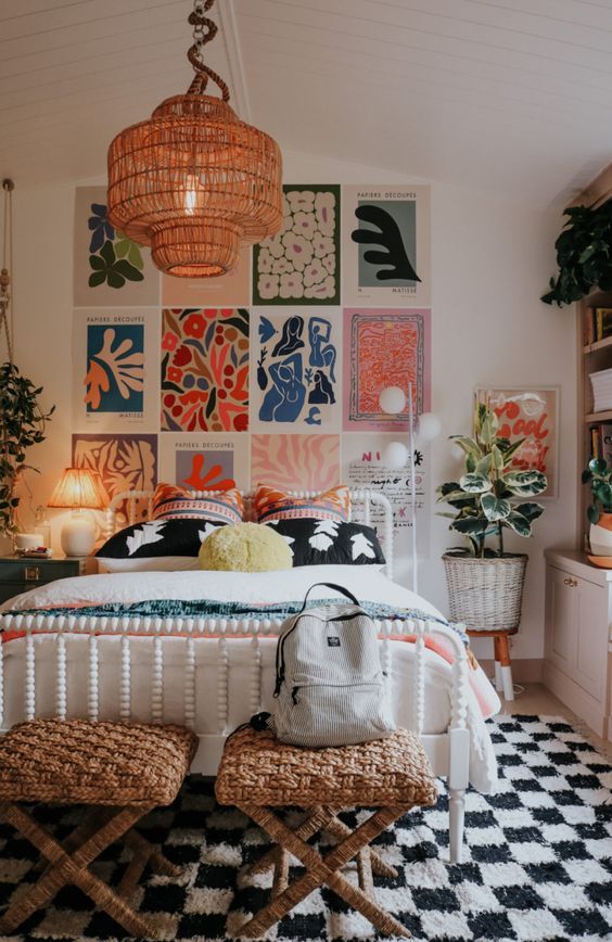 dormitorio cuadro cabecero 4